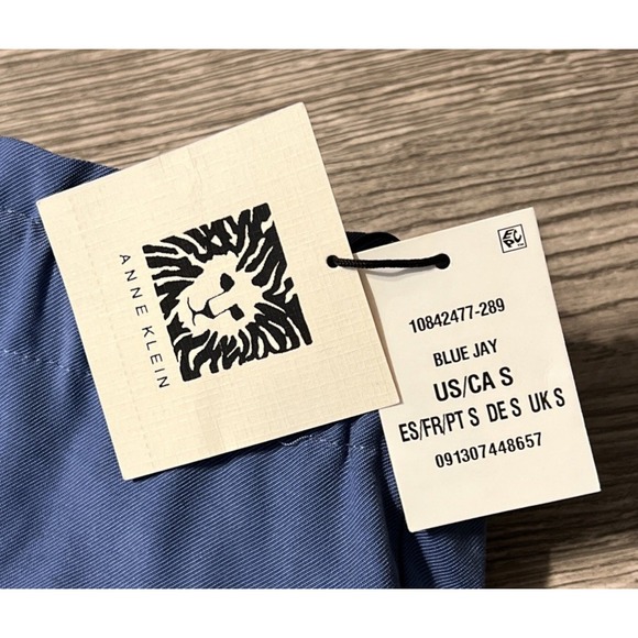 Anne Klein NWT Viscose Blend Blue Jay Joggers Size Small (29x28) - Picture 3 of 12